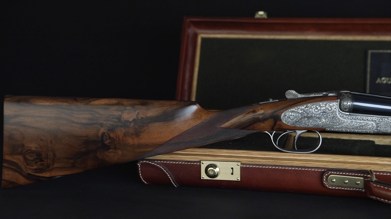 AYA FINE GUNS MODEL PREMIUM ROUND ACTION SIDE BY SIDE